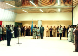 Janvier 1998: Ambassade de RDC à Bruxelles