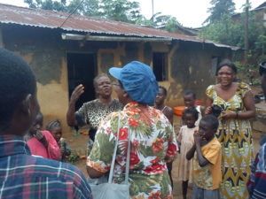 2011-Sensibilisation au village de Seka Mbote a Boma
